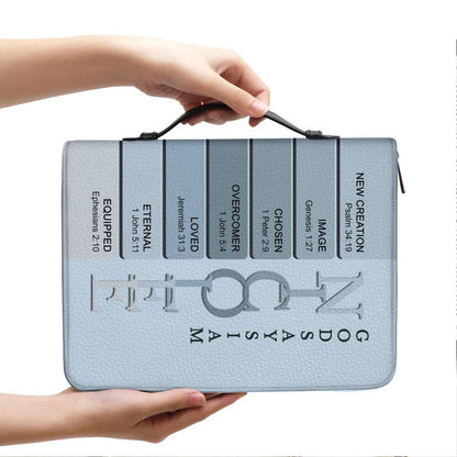 CHRISTIANARTBAG Bible Cover - Uncover the sacred meaning of your name - Personalized Bible Cover, CABBBCV011626