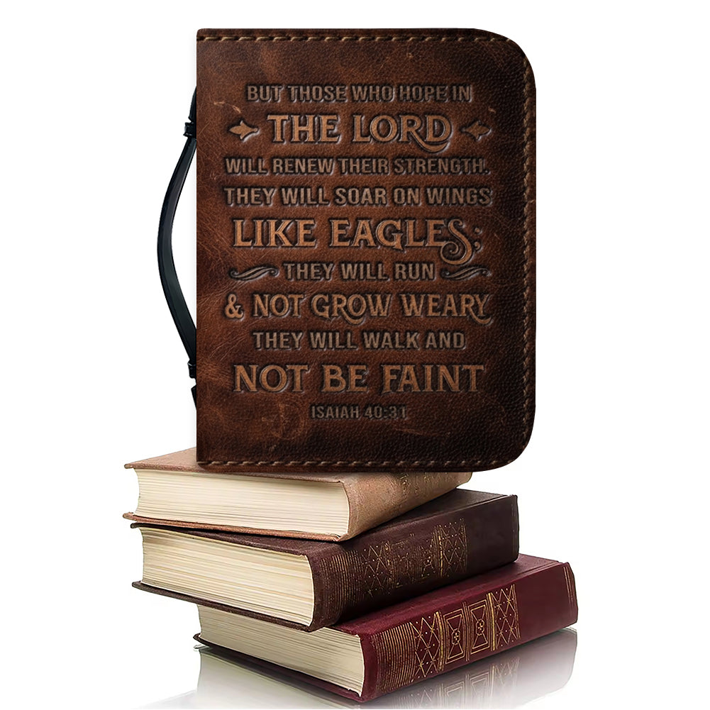 Christianart Bible Cover, But Those Who Hope In The Lord Isaiah 40 31, Personalized Gifts for Pastor, Gifts For Women, Gifts For Men.