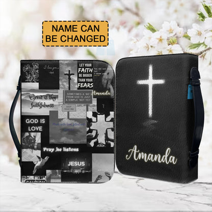 Christianartbag Bible Cover, My Bible Affirmations Bible Cover, Personalized Bible Cover, Daily Bible Cover, Christian Gifts, CAB03281023. - Christian Art Bag