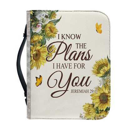 Personalized Sunflower Leather Bible Cover by CHRISTIANARTBAG - Custom Verse & Name Bible Carrying Case with Strap