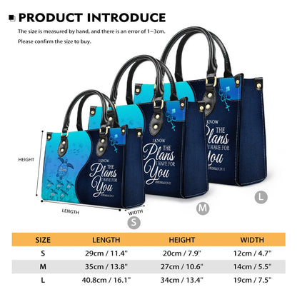 Personalized Christian Leather Bag – Custom Grandma Handbag with Grandkids’ Names – Choose Your Bible Verse – CHRISTIANARTBAG