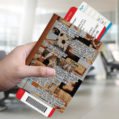 Personalized Christian Passport Cover with Bible Verses – Custom Travel Wallet by CHRISTIANARTBAG