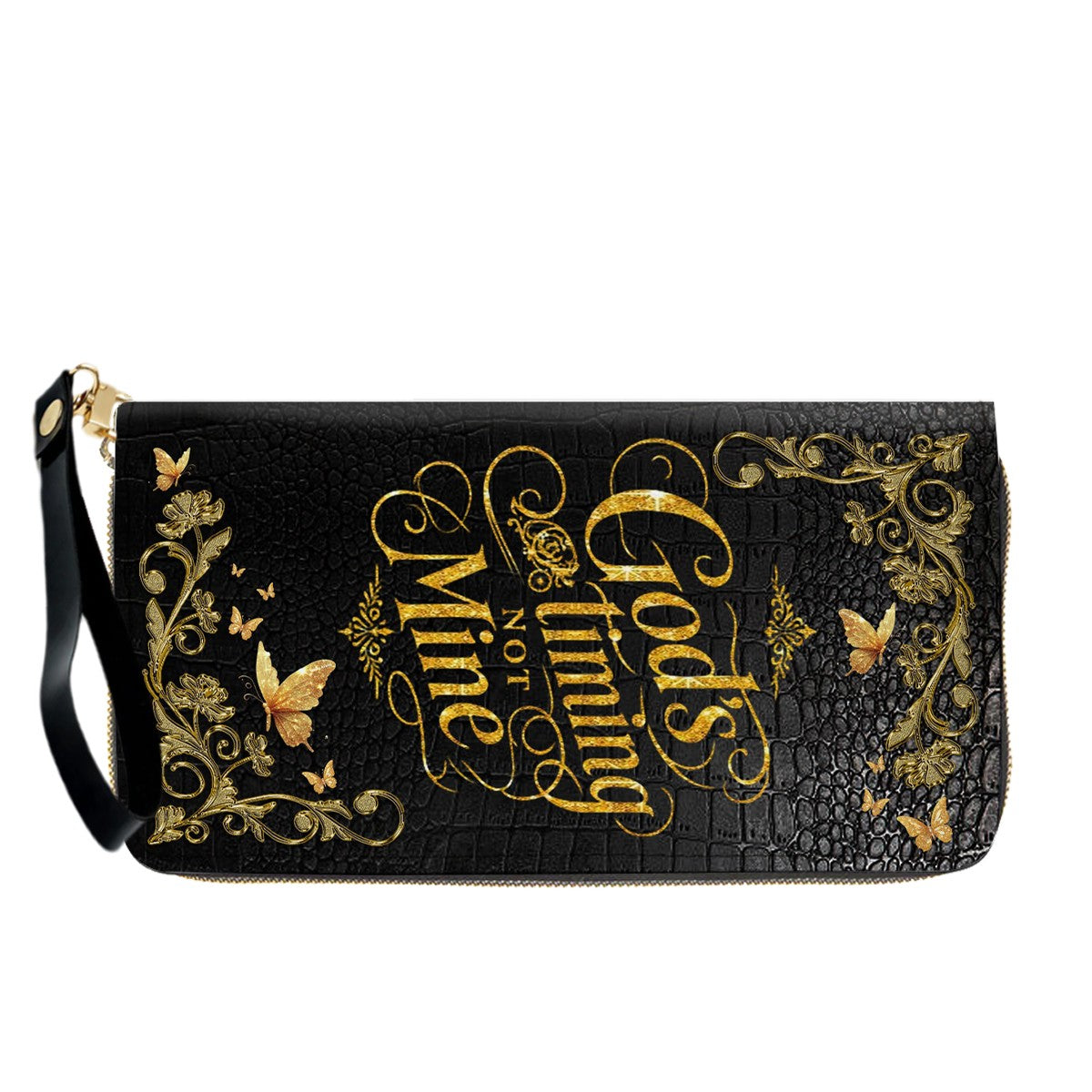 CHRISTIANARTBAG Personalized Leather Handbag & Wallet Set - Custom Name | Christian Gift | CHRISTIANARTBAG CAB014226