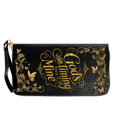 CHRISTIANARTBAG Personalized Leather Handbag & Wallet Set - Custom Name | Christian Gift | CHRISTIANARTBAG CAB014226