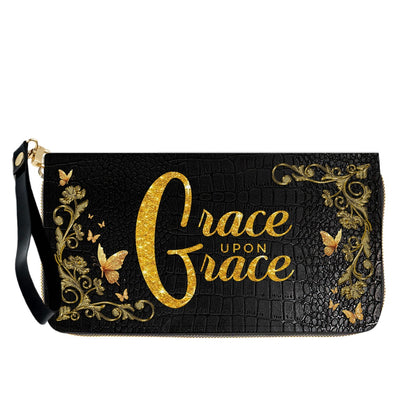 CHRISTIANARTBAG Personalized Leather Handbag & Wallet Set - Custom Name | Christian Gift | CHRISTIANARTBAG CAB014226
