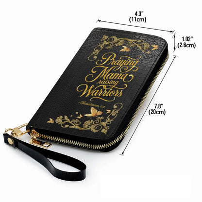 CHRISTIANARTBAG Personalized Leather Handbag & Wallet Set - Custom Name | Christian Gift | CHRISTIANARTBAG CAB014226