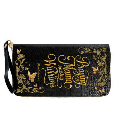 CHRISTIANARTBAG Personalized Leather Handbag & Wallet Set - Custom Name | Christian Gift | CHRISTIANARTBAG CAB014226