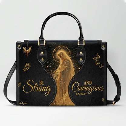 Personalized Christian Leather Handbag | CHRISTIANARTBAG™ Faith Gift for Women