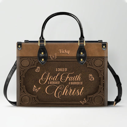 Custom Scripture Leather Tote & Wallet Set | Personalized Faith Gifts by CHRISTIANARTBAG CAB01042026