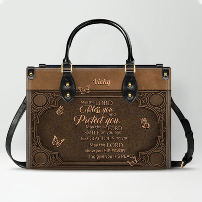 Custom Scripture Leather Tote & Wallet Set | Personalized Faith Gifts by CHRISTIANARTBAG CAB01042026