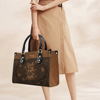 Custom Scripture Leather Tote & Wallet Set | Personalized Faith Gifts by CHRISTIANARTBAG CAB01042026