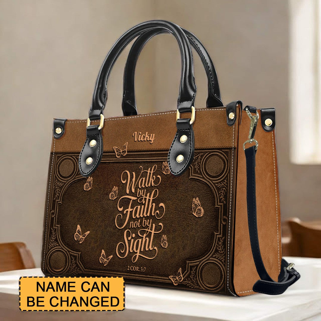 Custom Scripture Leather Tote & Wallet Set | Personalized Faith Gifts by CHRISTIANARTBAG CAB01042026
