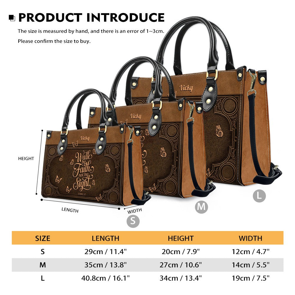 Custom Scripture Leather Tote & Wallet Set | Personalized Faith Gifts by CHRISTIANARTBAG CAB01042026