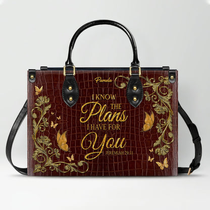 CHRISTIANARTBAG Handbags Albino Croc - Custom Bible Verses Name & Color - Personalized Leather Handbag - CABLTB04012226
