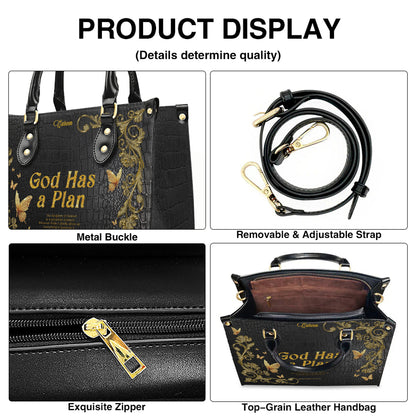 Personalized Leather Handbag for Christian Women – Daughter of the King Faith Purse, Custom Name & Bible Verse | CHRISTIANARTBAG