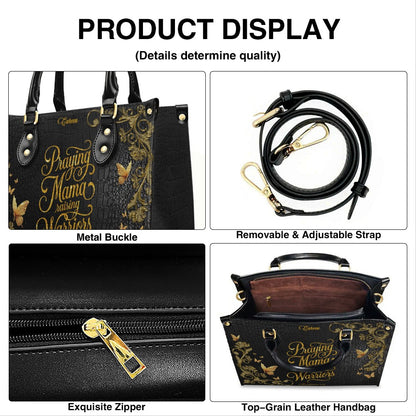 CHRISTIANARTBAG Personalized Leather Handbag & Wallet Set - Custom Name | Christian Gift | CHRISTIANARTBAG CAB014226