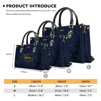 Personalized Leather Handbag with Bible Verse – Christian Gift for Women | CHRISTIANARTBAG CAB01020326