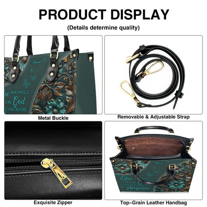 Personalized Christian Handbag with Bible Verses – Custom Name Faith Gift - CAB 120525