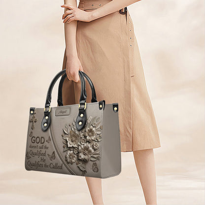 CHRISTIANARTBAG Personalized Leather Handbag | Personalized Christian Gift for Her | CHRISTIANARTBAG CAB0171126