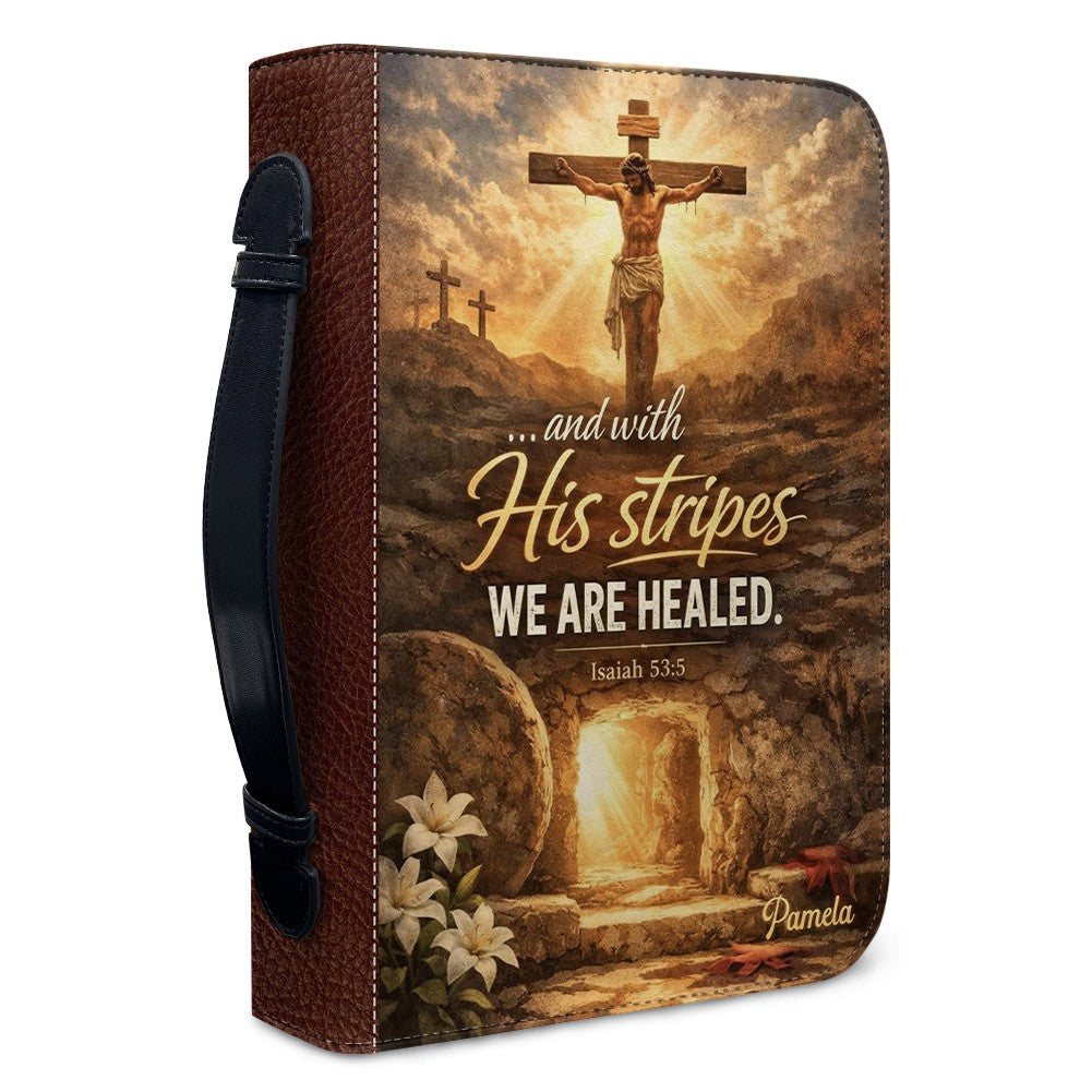 Personalized Bible Cover with Custom Name & Scripture – ChristianArtBag® CAB0112826