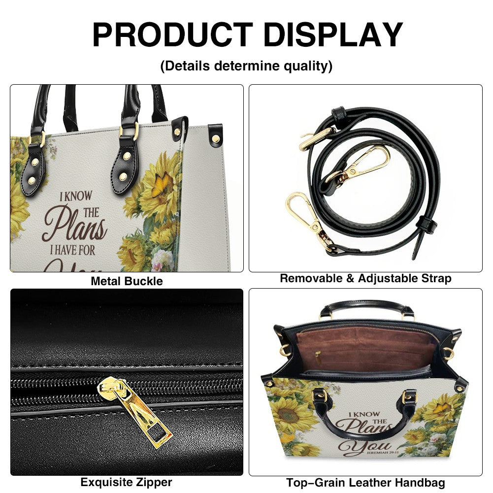 Personalized Christian Leather Handbag for Women – Custom Name & Bible Verse | CHRISTIANARTBAG CAB011426