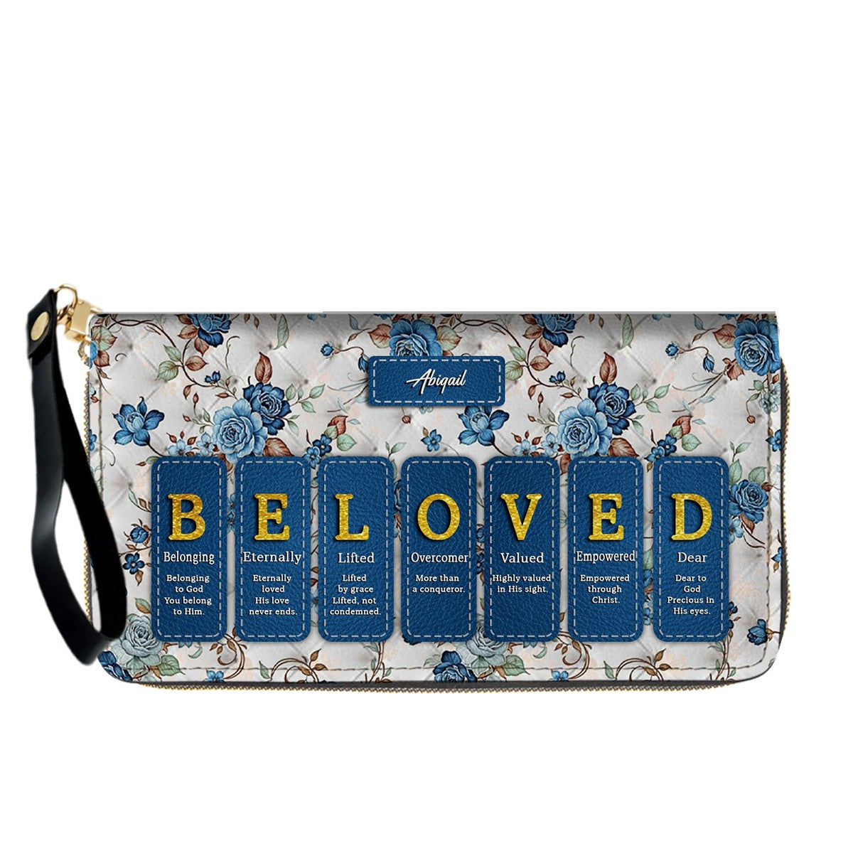 CHRISTIANARTBAG Custom Bible Verse Leather Handbag Set – Personalized Christian Tote Bag & Wallet for Women, Faith-Inspired Gift