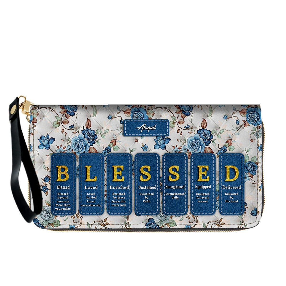 CHRISTIANARTBAG Custom Bible Verse Leather Handbag Set – Personalized Christian Tote Bag & Wallet for Women, Faith-Inspired Gift