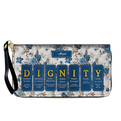 CHRISTIANARTBAG Custom Bible Verse Leather Handbag Set – Personalized Christian Tote Bag & Wallet for Women, Faith-Inspired Gift