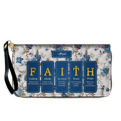 CHRISTIANARTBAG Custom Bible Verse Leather Handbag Set – Personalized Christian Tote Bag & Wallet for Women, Faith-Inspired Gift