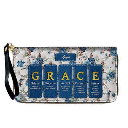 CHRISTIANARTBAG Custom Bible Verse Leather Handbag Set – Personalized Christian Tote Bag & Wallet for Women, Faith-Inspired Gift