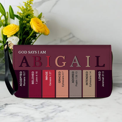 SET - Personalized Leather Tote Bag with Bible Verses – Uncover the sacred meaning of your name – Custom Faith-Inspired Handbag | CHRISTIANARTBAG Leather TOTE Bag