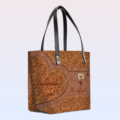 Personalized Leather Tote Bag with Bible Verses – Personalized Leather Handbags – A Statement of Faith & Strength | CHRISTIANARTBAG Leather TOTE Bag CAB01041225