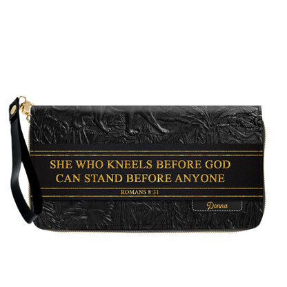 Luxury Embossed Leather Christian Tote Bag - Custom Name & Scripture Purse - Premium Faith Gift for Women CAB0132426