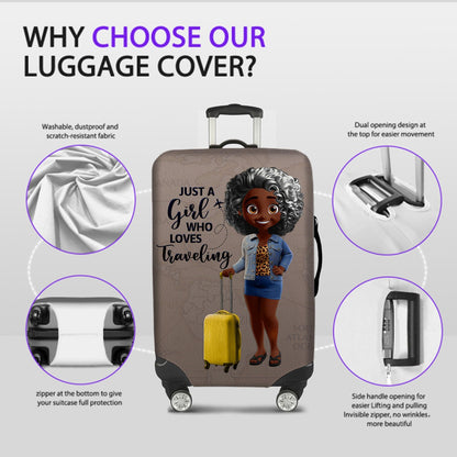 Personalized Christian Luggage Cover with Bible Verse for Each Name Letter – Custom Travel Gift by CHRISTIANARTBAG