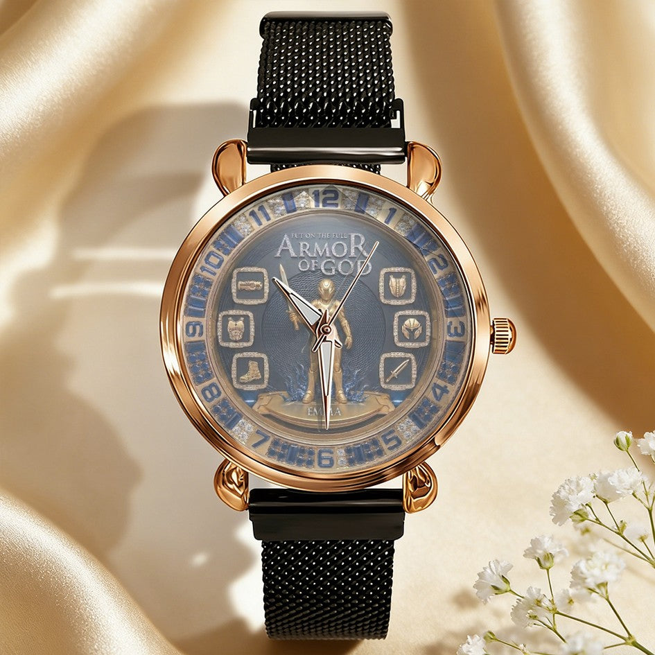 The Armor of God Collection: Personalized Luxury Men’s Women's Watches by CHRISTIANARTBAG CAB01060226