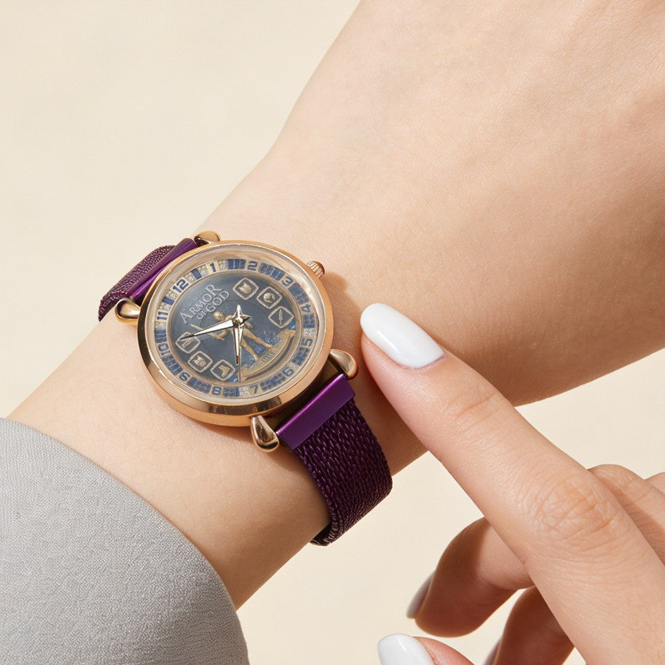 The Armor of God Collection: Personalized Luxury Men’s Women's Watches by CHRISTIANARTBAG CAB01060226
