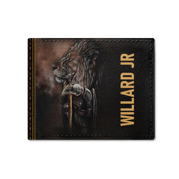 Personalized Men's Wallet - I Am Son Of God | CHRISTIANARTBAG CABW06200524