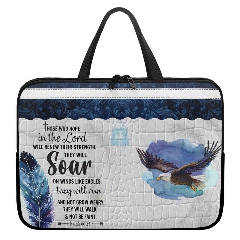 Christianartbag Laptop Bag Those Who Hope In The Lord Laptop Bag Per Christian Art Bag