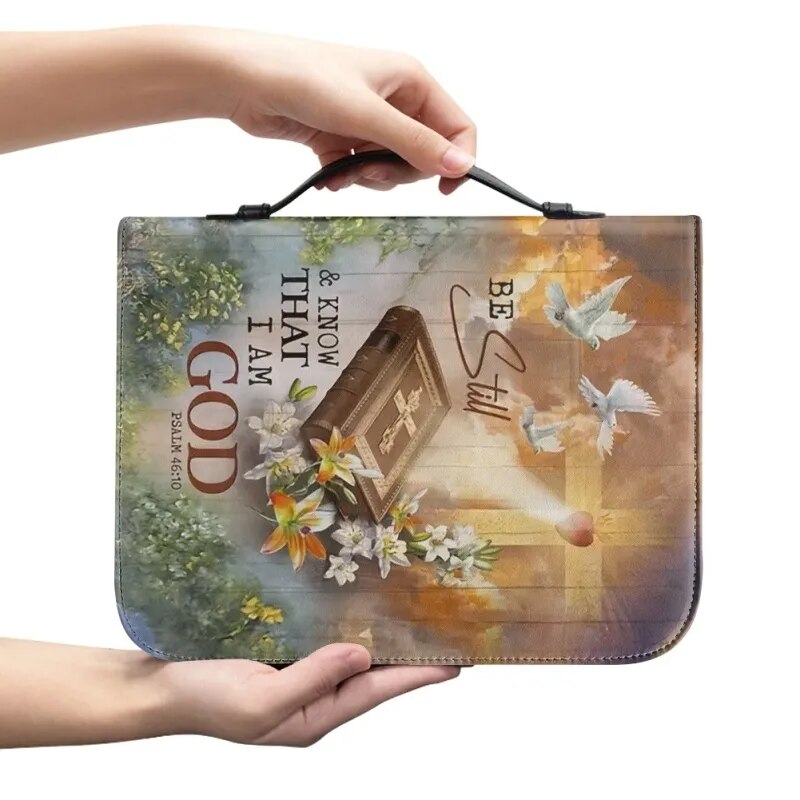 Christianartbag Bible Cover, Bless All Who Gather Here Personalized Bible Cover, Animal Dove Flower Bible Cover, Personalized Bible Cover, Christmas Gift, CABBBCV01051023. - Christian Art Bag