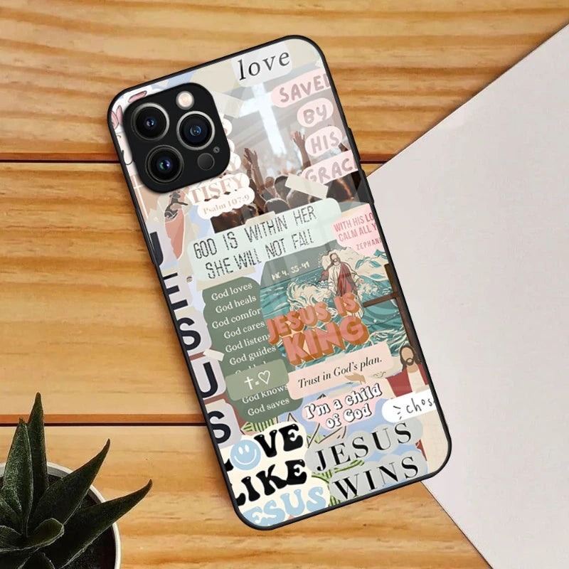 Christianartbag Phone Case, Verse Of The Christian Bible Jesus Phone Case, Personalized Phone Case, Christian Phone Case, CABPC06070823 - Christian Art Bag