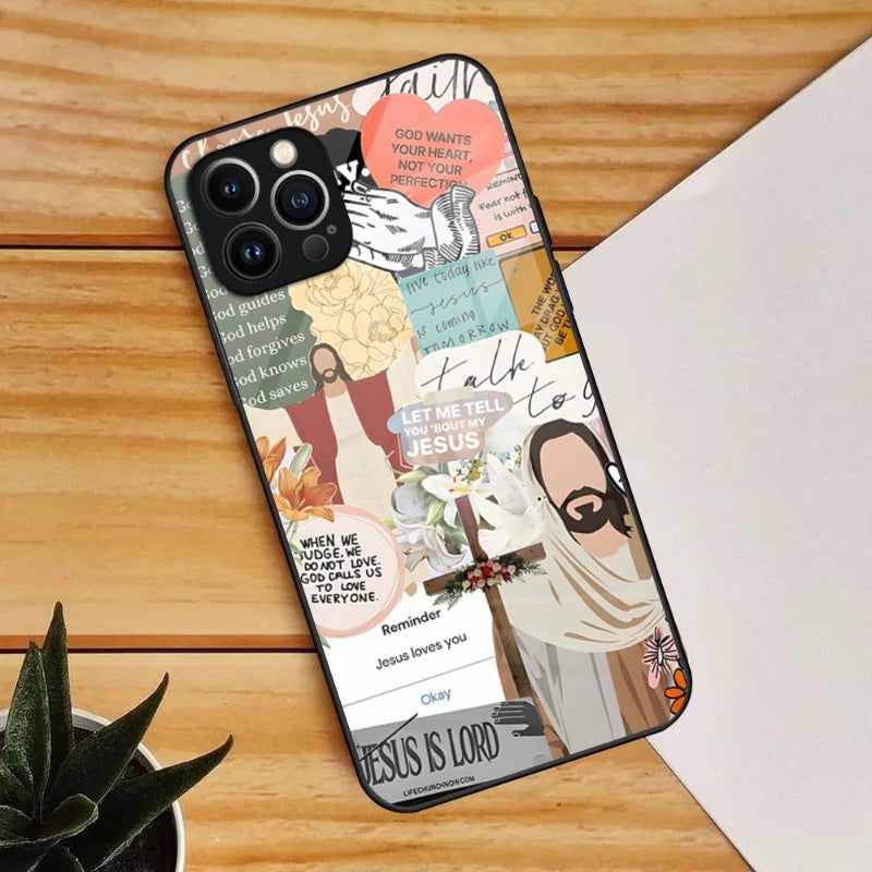 Christianartbag Phone Case, Verse Of The Christian Bible Jesus Phone Case, Personalized Phone Case, Christian Phone Case, CABPC04070823 - Christian Art Bag