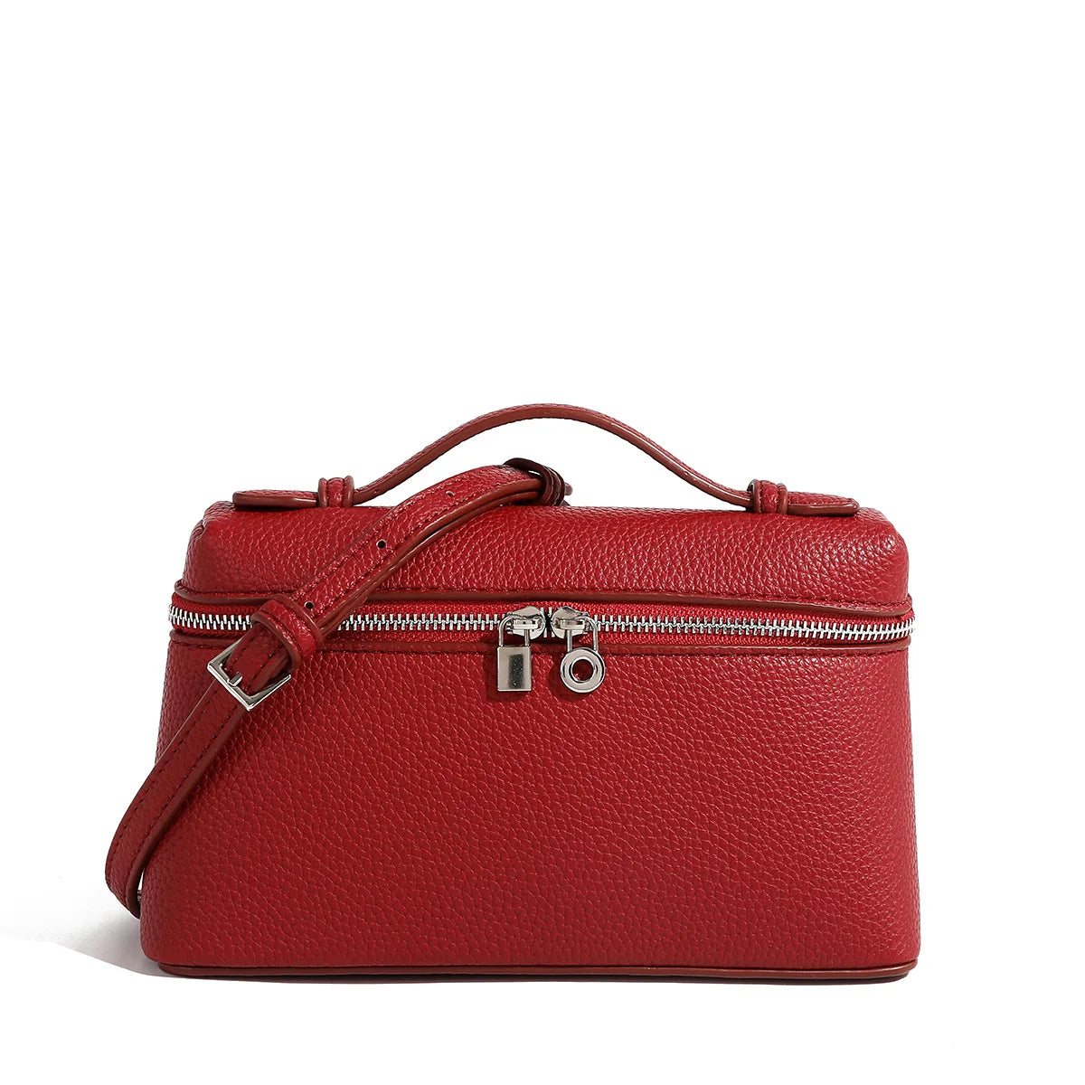 CHRISTIANARTBAG Mini Box Crossbody Bag – Trendy PU Leather Handheld Shoulder Bag for Women, Compact 2026 Fashion Purse