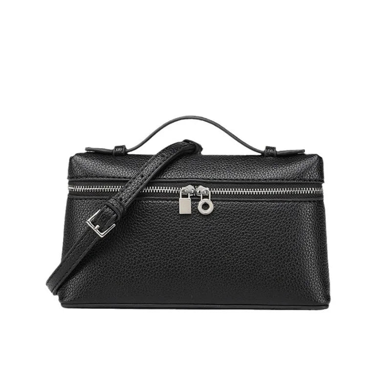 CHRISTIANARTBAG Mini Box Crossbody Bag – Trendy PU Leather Handheld Shoulder Bag for Women, Compact 2026 Fashion Purse