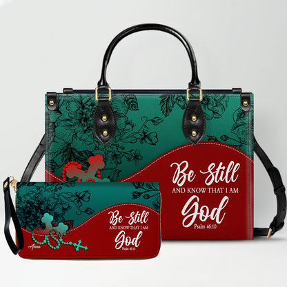 Personalized Christian Leather Handbag – Christian Christmas Gift for Women