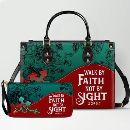 Personalized Christian Leather Handbag – Christian Christmas Gift for Women