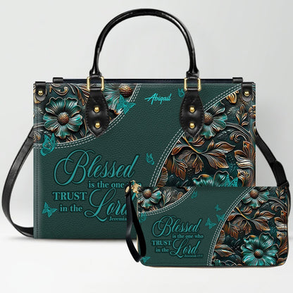 Personalized Christian Handbag with Bible Verses – Custom Name Faith Gift - CAB 120525