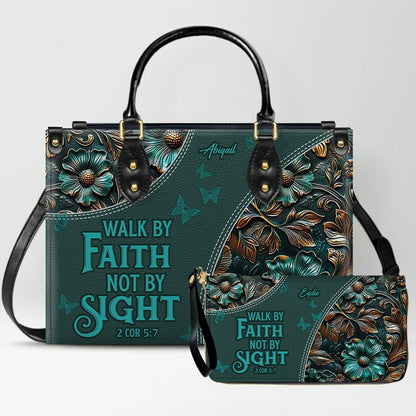Personalized Christian Handbag with Bible Verses – Custom Name Faith Gift - CAB 120525