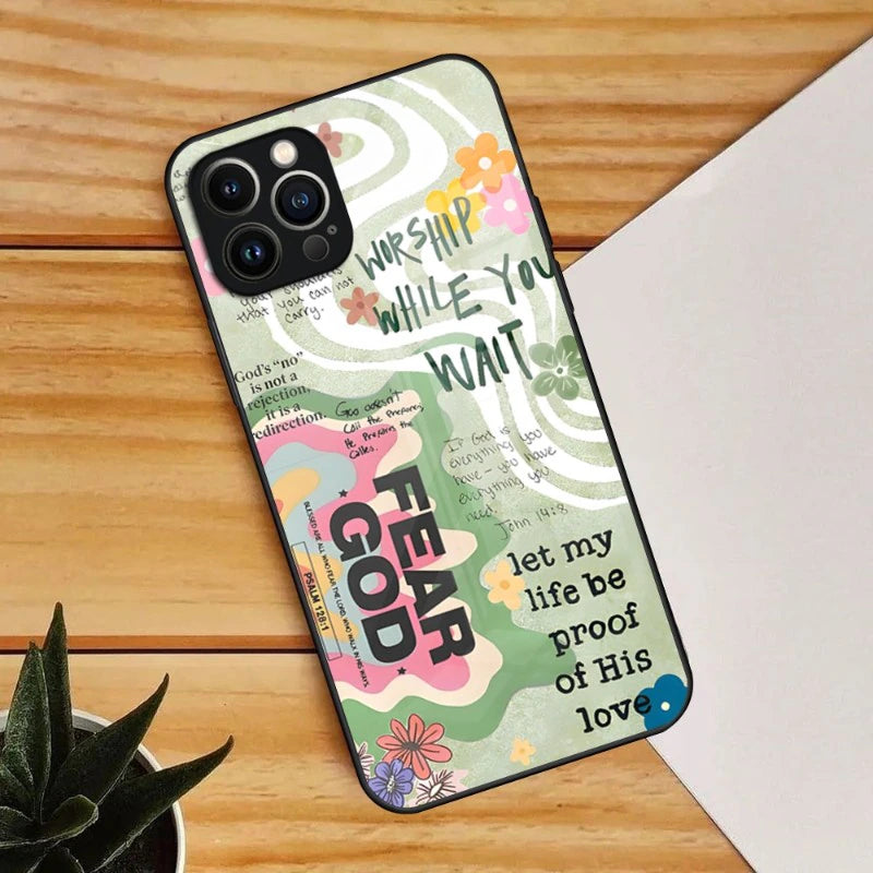 Christianartbag Phone Case, Verse Of The Christian Bible Jesus Phone Case, Personalized Phone Case, Christian Phone Case, CABPC08070823 - Christian Art Bag