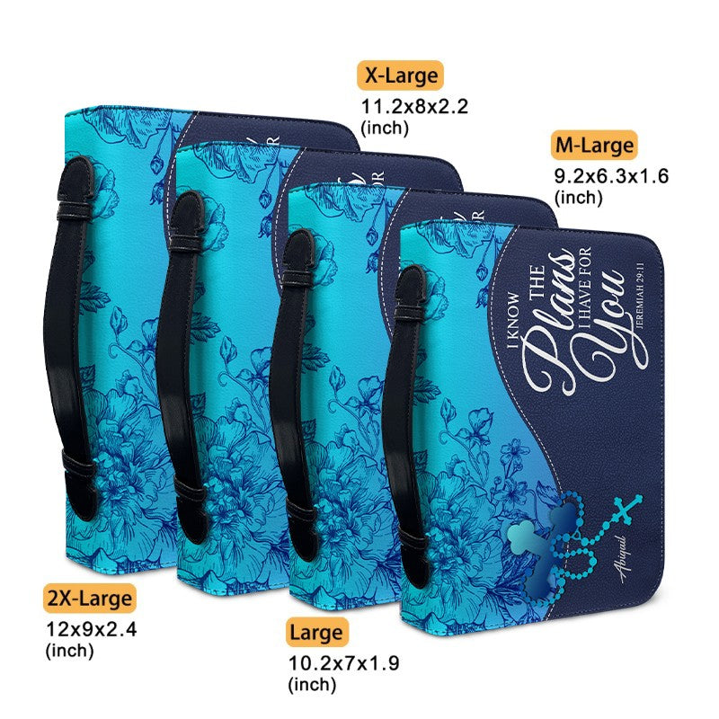 Personalized Bible Cover – Custom Scripture Case for Women | CHRISTIANARTBAG