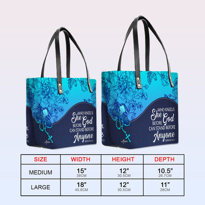 Personalized Leather TOTE Bag – Custom Name & Bible Verse Christian Handbag | CHRISTIANARTBAG Luxury Collection